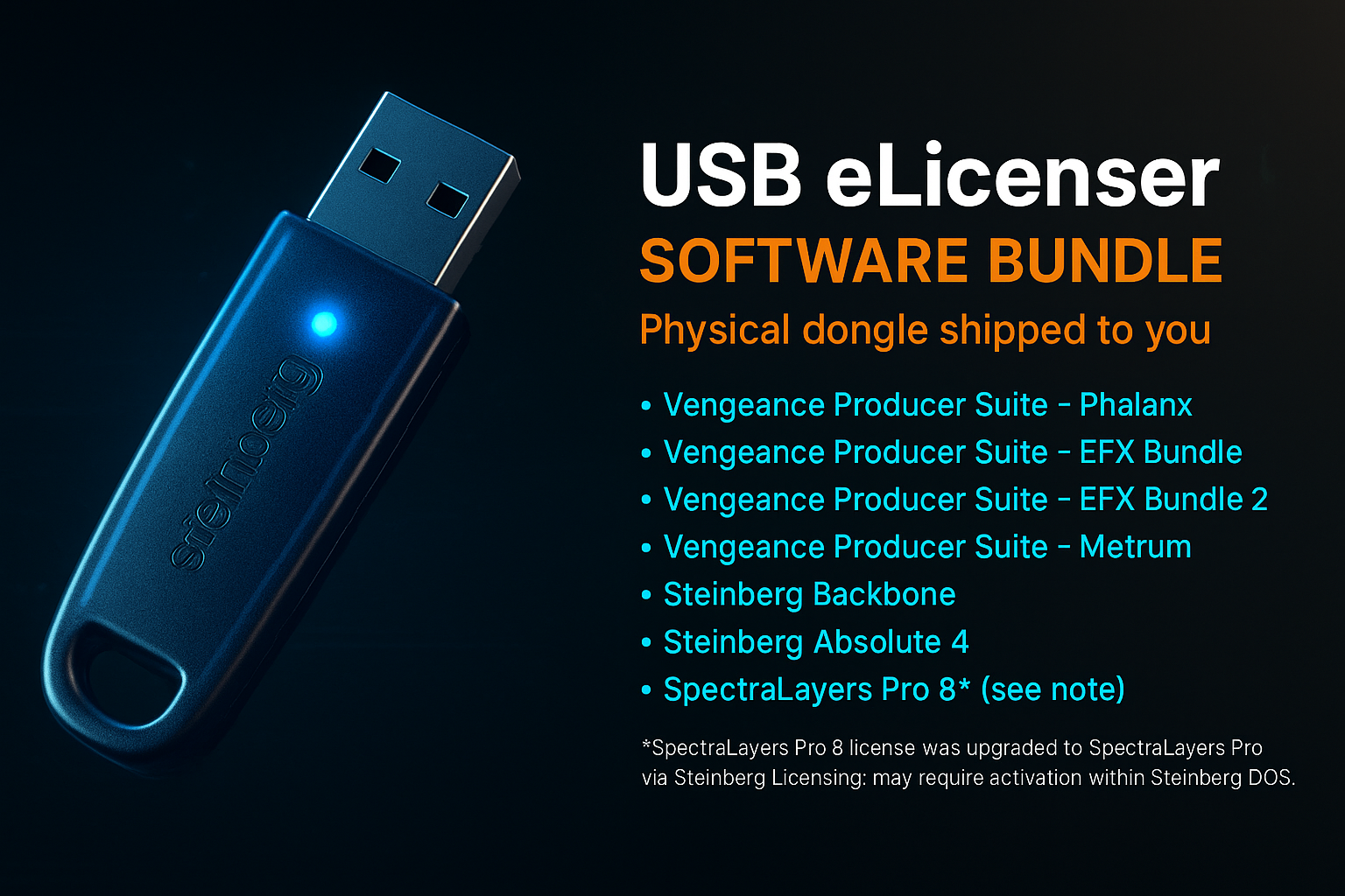 Steinberg/Vengeance USB eLicenser Bundle Steinberg + Vengeance